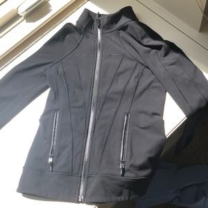 Ivivva black zip up!!